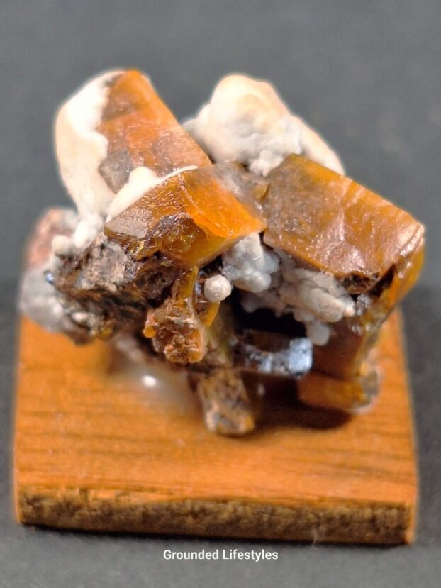 Wulfenite with White Matrix – Los Lamentos, Mexico