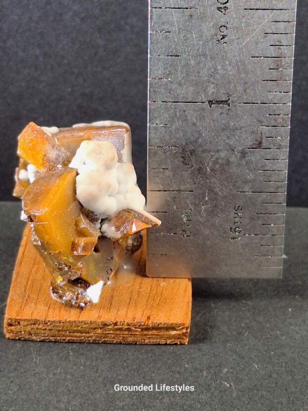Wulfenite with White Matrix – Los Lamentos, Mexico