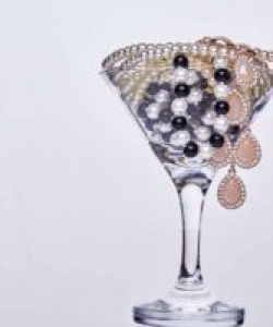 Cocktail glass full Jewelry Grounded Lifestyles